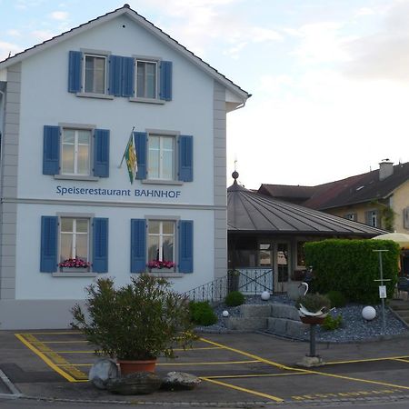 Hotel Speiserestaurant Bahnhof Güttingen Eksteriør billede
