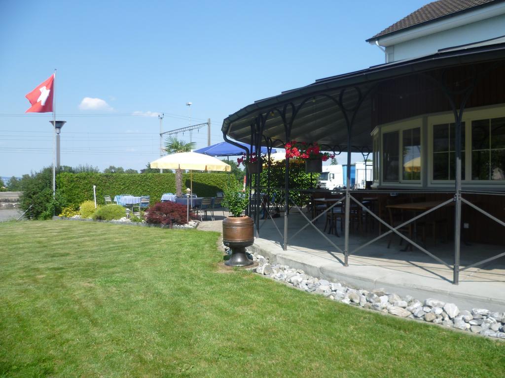 Hotel Speiserestaurant Bahnhof Güttingen Eksteriør billede