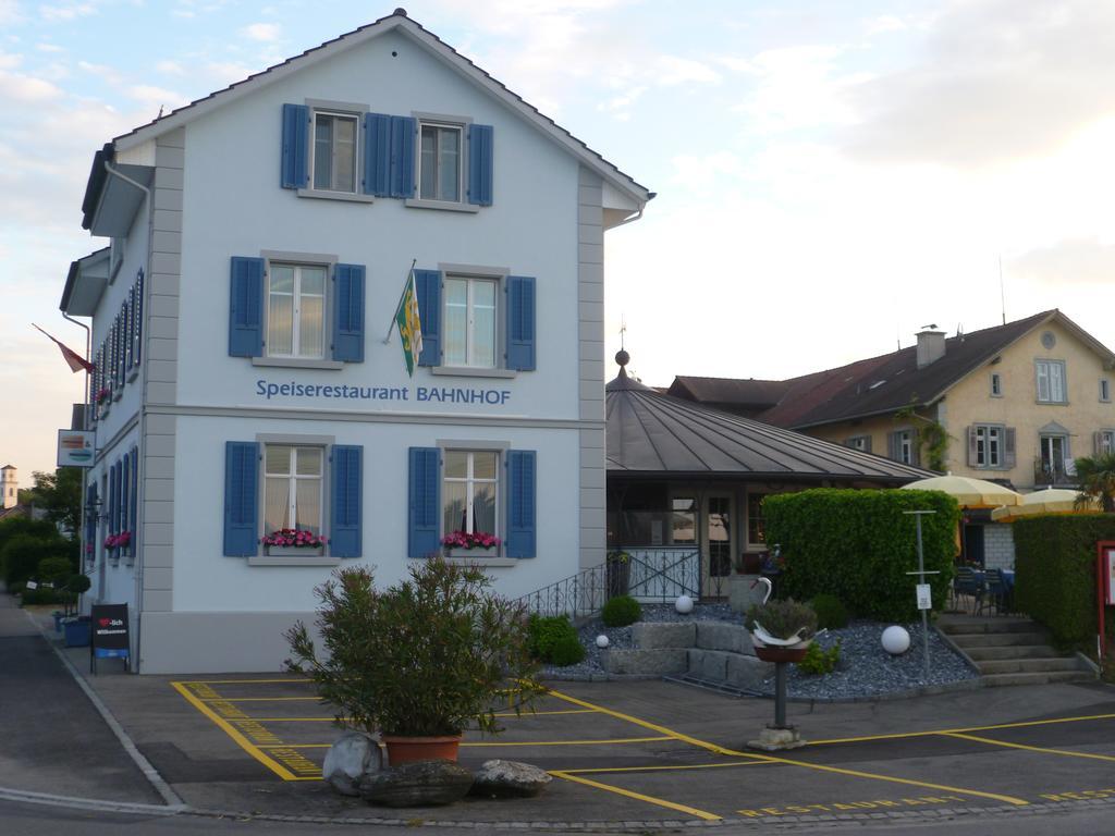 Hotel Speiserestaurant Bahnhof Güttingen Eksteriør billede