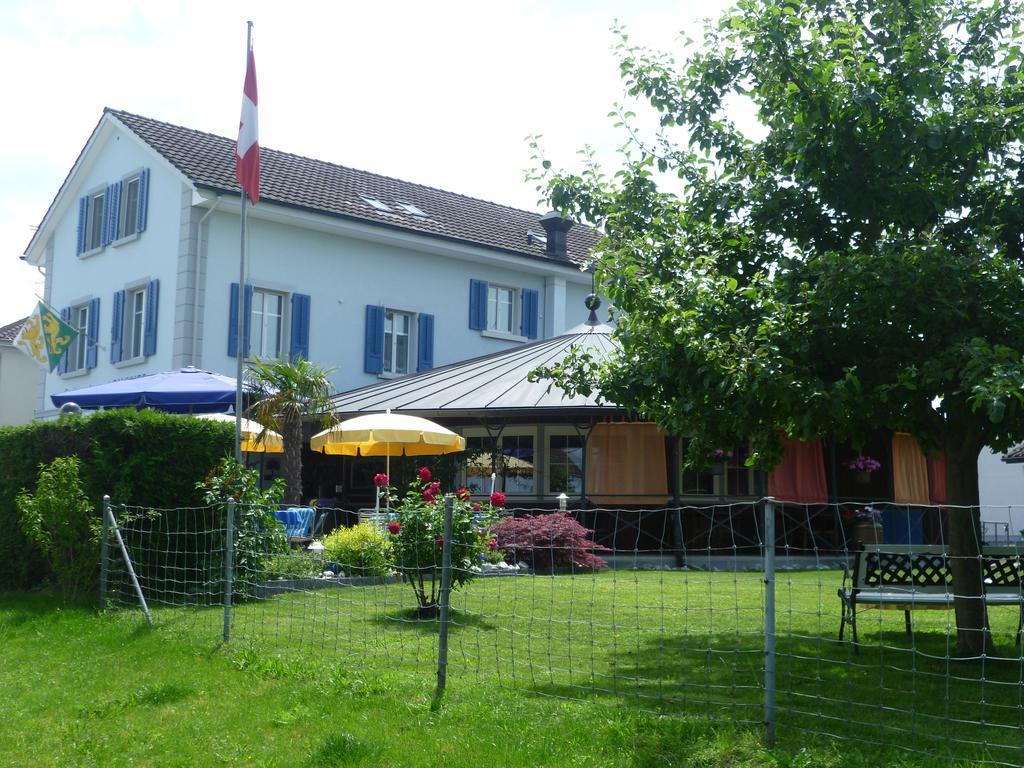 Hotel Speiserestaurant Bahnhof Güttingen Eksteriør billede